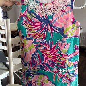 Girls Lily Pulitzer Shift Dress Size 4